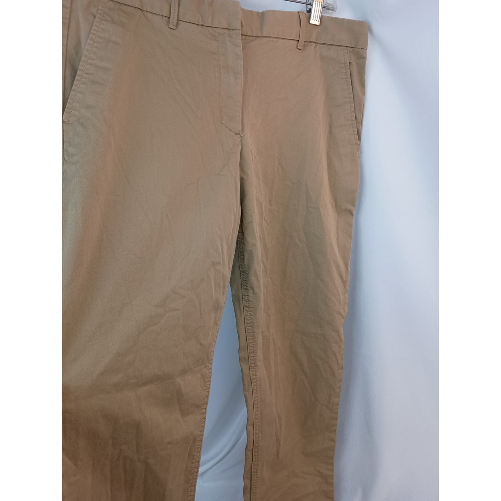 Gap trousers 8 work straight leg classic business chino neutral tan brown office - Picture 8 of 9
